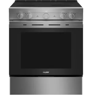 Haier QSS740RNSS 30" Smart Slide-In Electric Range With Convection