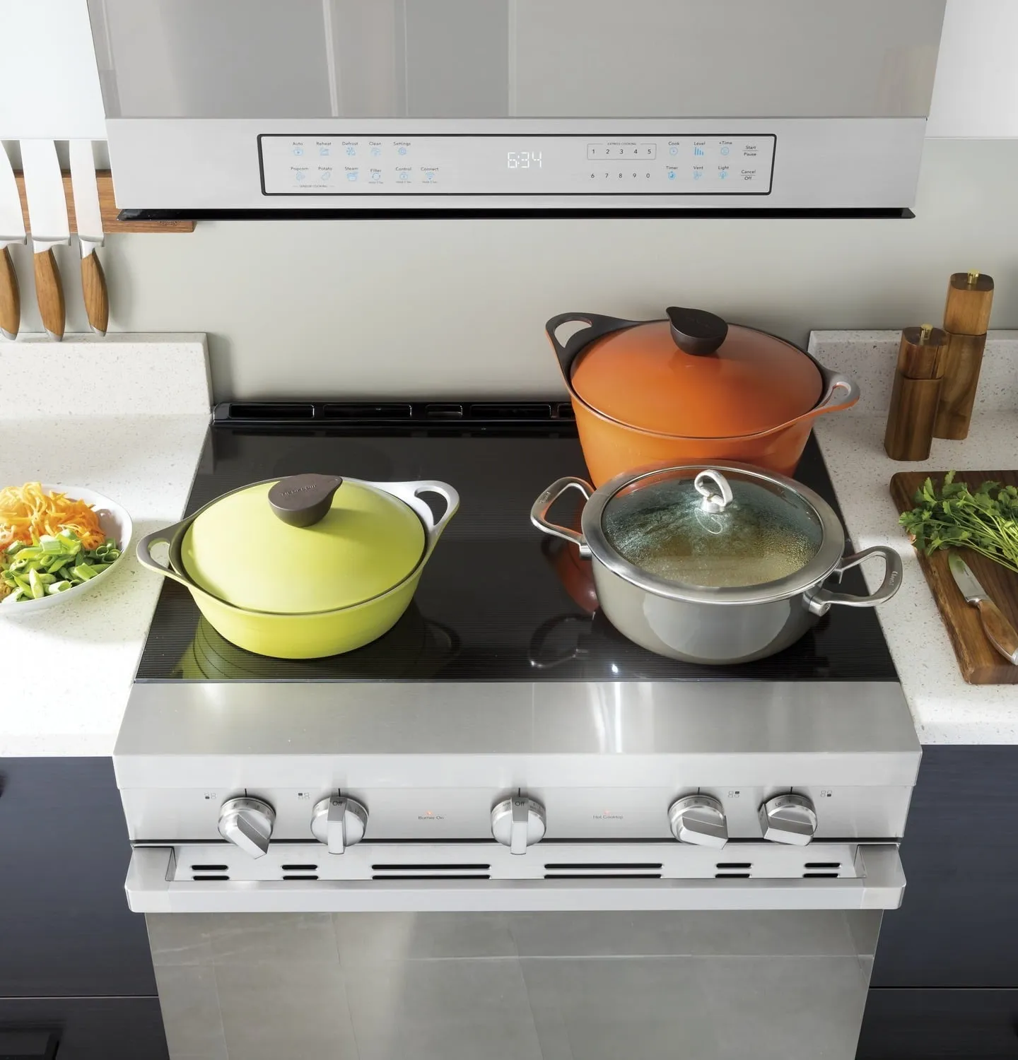 Haier QSS740RNSS 30" Smart Slide-In Electric Range With Convection