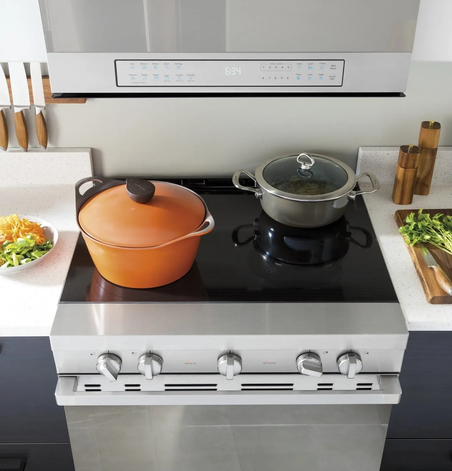 Haier QSS740RNSS 30" Smart Slide-In Electric Range With Convection