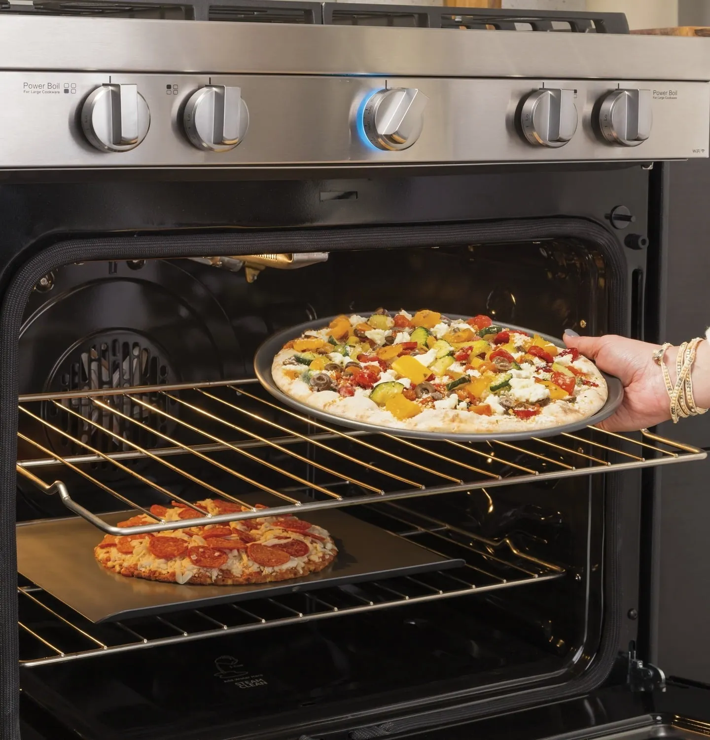 Haier QSS740RNSS 30" Smart Slide-In Electric Range With Convection