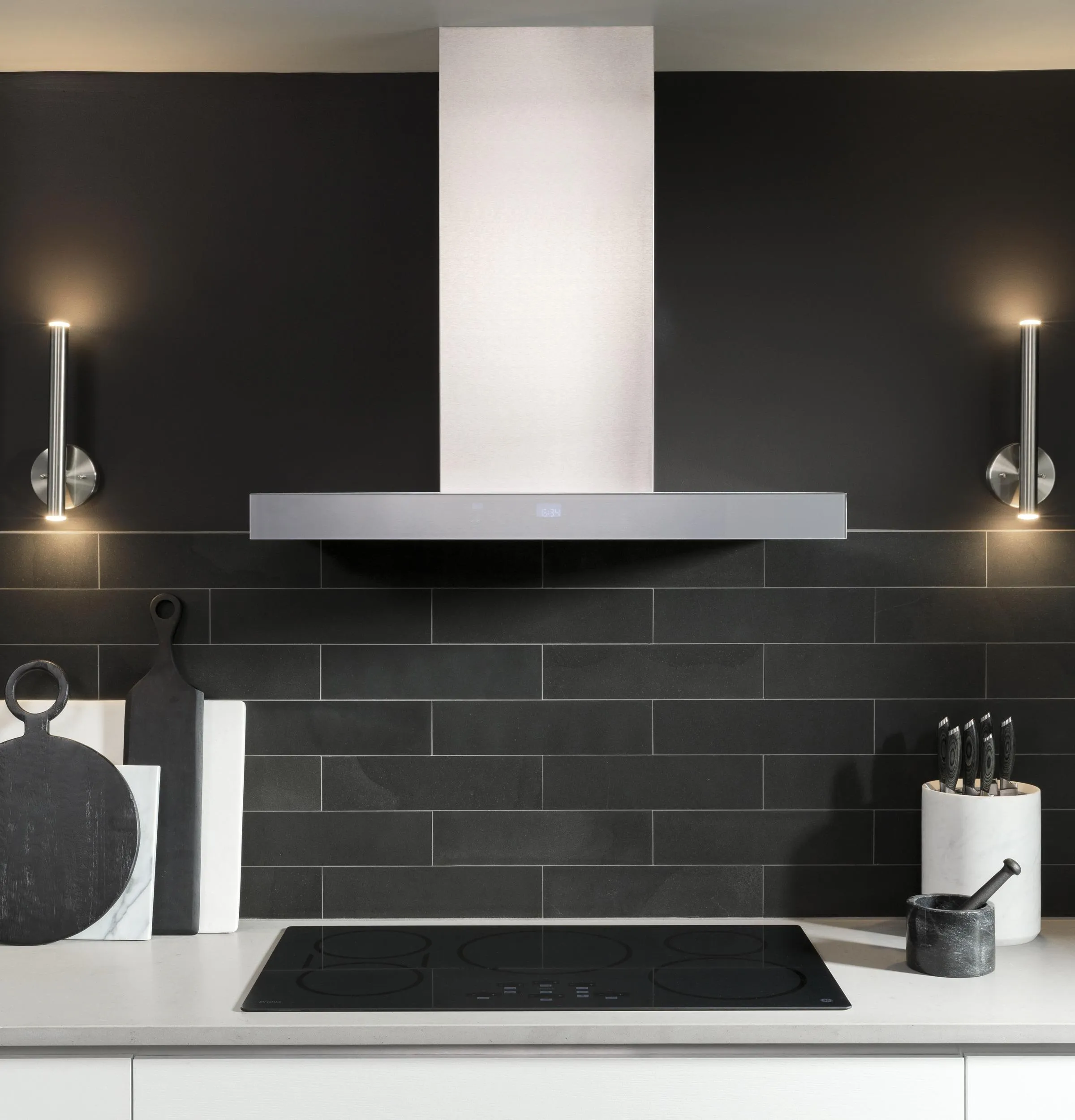 Haier UVW9361SLSS 36" Smart Designer Wall Mount Hood W/ Perimeter Venting