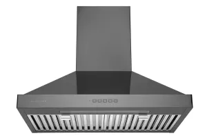 Hauslane Chef 30 in. Convertible Black Stainless Steel Wall Mount Range Hood (WM-590BSS-30)