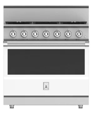 Hestan KRG365LPWH 36" 5-Burner All Gas Range - Liquid Propane - White / Froth