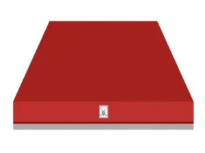 Hestan KVC36RD 36" Chimney Hood - Red / Matador