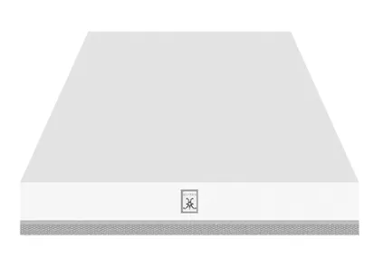 Hestan KVC36WH 36" Chimney Hood - White / Froth