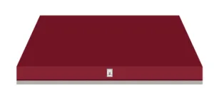Hestan KVC48BG 48" Chimney Hood - Burgundy / Tin Roof
