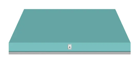 Hestan KVC48TQ 48" Chimney Hood - Turquoise / Bora Bora