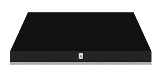 Hestan KVC54BK 54" Chimney Hood - Black / Stealth