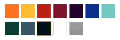 Hestan KVP42BG 42" Pro Canopy Hood - Burgundy / Tin Roof