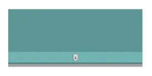 Hestan KVP42TQ 42" Pro Canopy Hood - Turquoise / Bora Bora