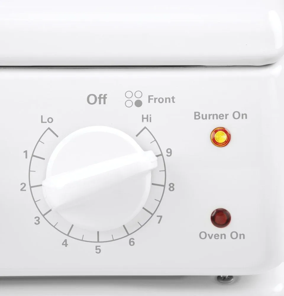 Hotpoint RAS240DMWW Hotpoint 24" Electric Free-Standing Front-Control Range