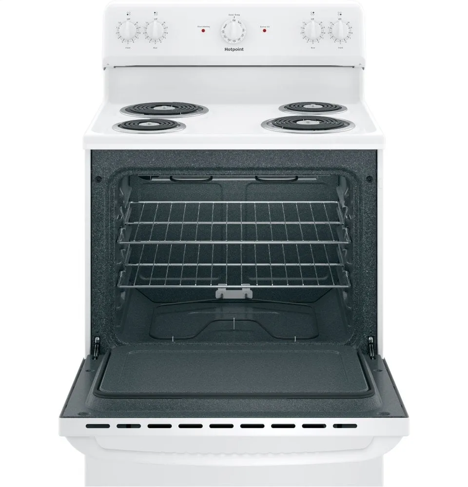 Hotpoint RBS160DMWW Hotpoint 30" Free-Standing Electric Range