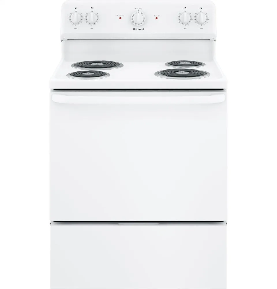 Hotpoint RBS160DMWW Hotpoint 30" Free-Standing Electric Range