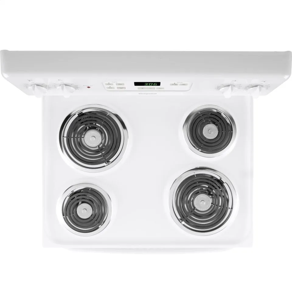 Hotpoint RBS360DMWW Hotpoint 30" Free-Standing Standard Clean Electric Range