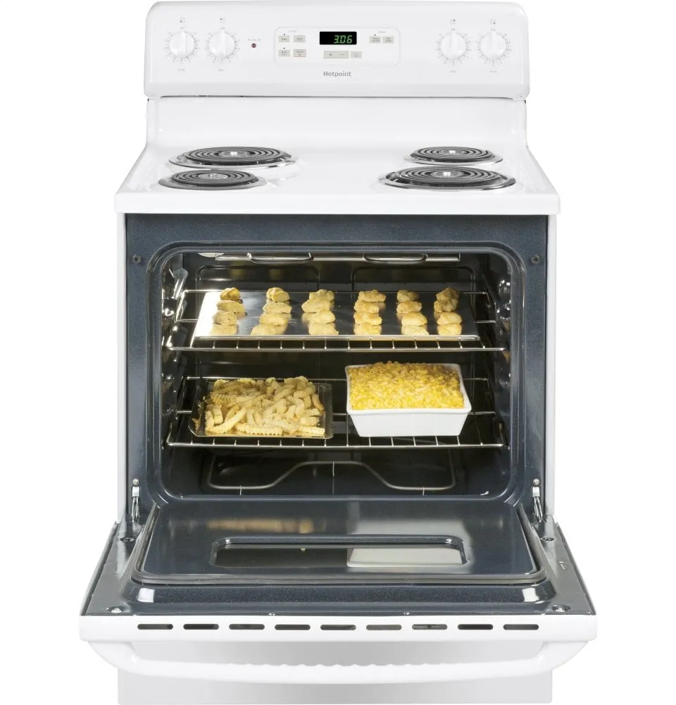 Hotpoint RBS360DMWW Hotpoint 30" Free-Standing Standard Clean Electric Range