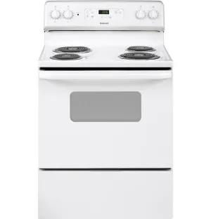 Hotpoint RBS360DMWW Hotpoint 30" Free-Standing Standard Clean Electric Range