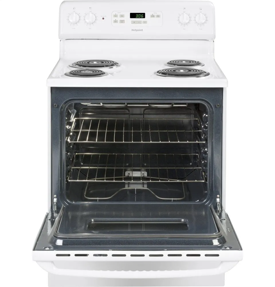 Hotpoint RBS360DMWW Hotpoint 30" Free-Standing Standard Clean Electric Range
