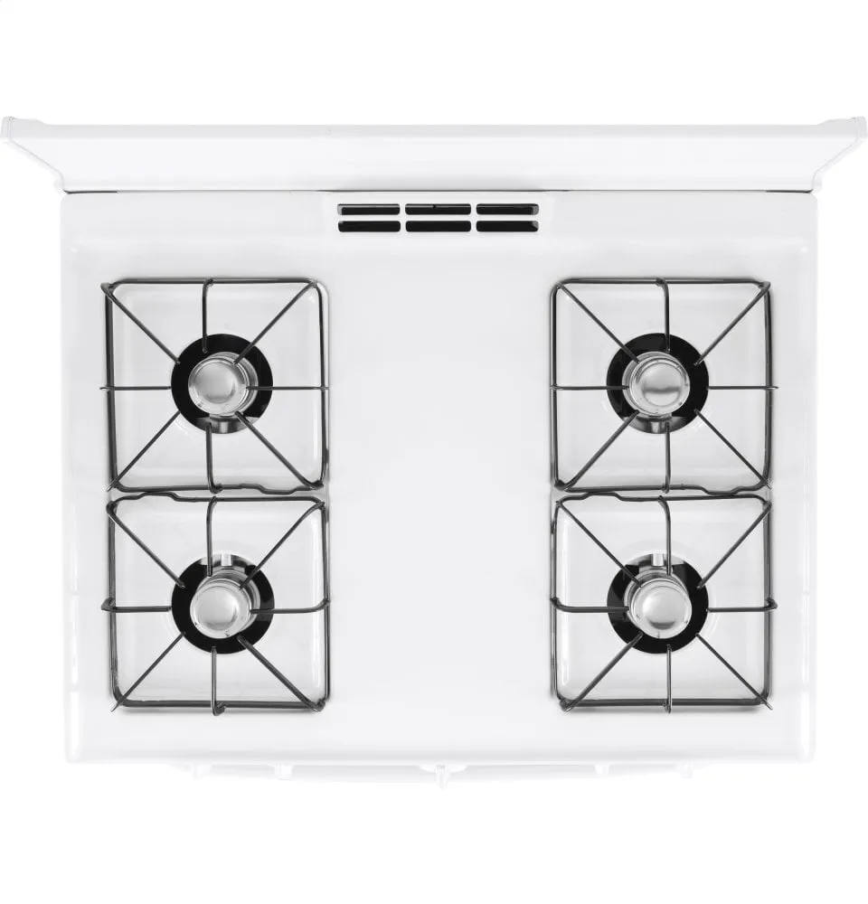 Hotpoint RGBS100DMWW Hotpoint 30" Free-Standing Gas Range
