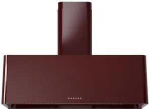 Ilve UAG40BU Nostalgie 40 Inch Burgundy Wall Mount Range Hood