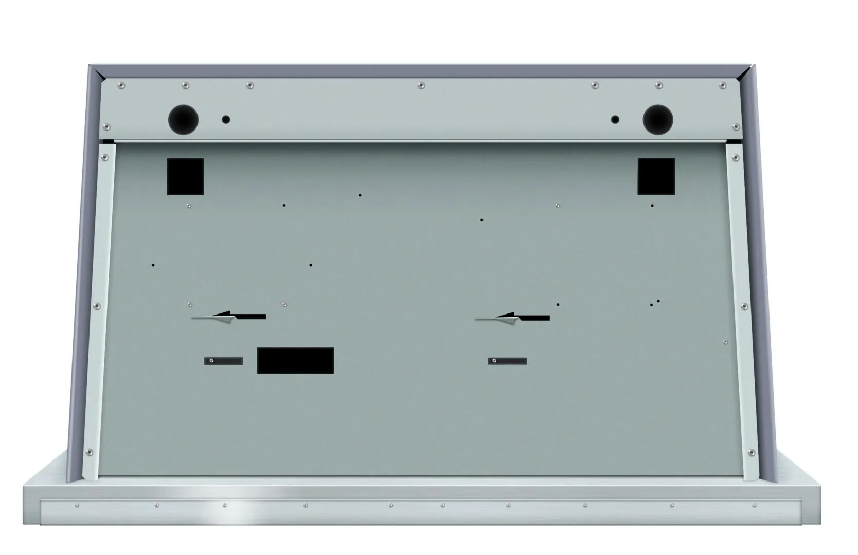 Ilve UAM76BG Majestic 30 Inch Blue Grey Wall Mount Range Hood