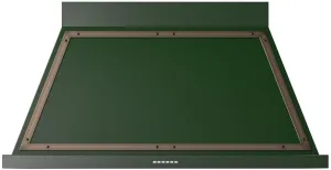 Ilve UANB48EGB Nostalgie 48 Inch Emerald Green Wall Mount Range Hood