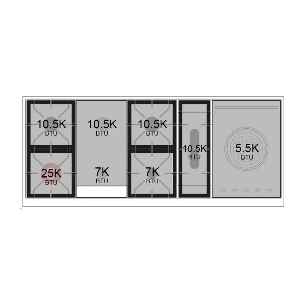 Ilve UN60FSQNMPBKBLP Ilve Un60Fsqnmpbkblp Nostalgie Ii Noblesse 60" Dual Fuel Range (7 Sealed Burners   Griddle   French Top, Liquid Propane, Solid Door, Glossy Black, Burnished)