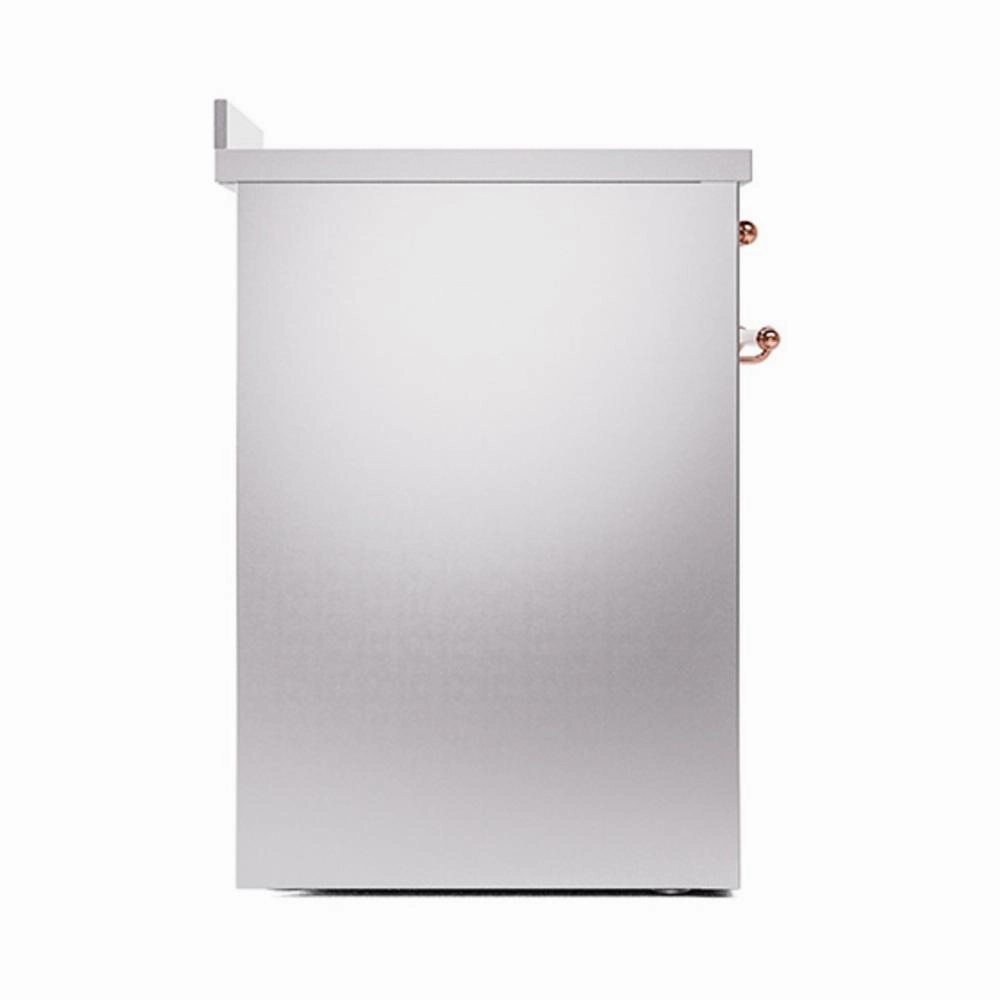 Ilve UNI304QNMPSSP Ilve Uni304Qnmpssp Nostalgie Ii Noblesse 30" Induction Range (Solid Door, Stainless Steel, Copper)