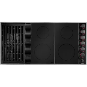 Jennair CVEX4370B 43" Expressions&#8482; Collection Modular Electric Downdraft Cooktop