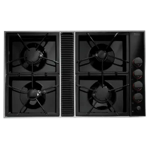 Jennair CVGX2423B Expressions Collection Gas Downdraft Cooktop, 34"