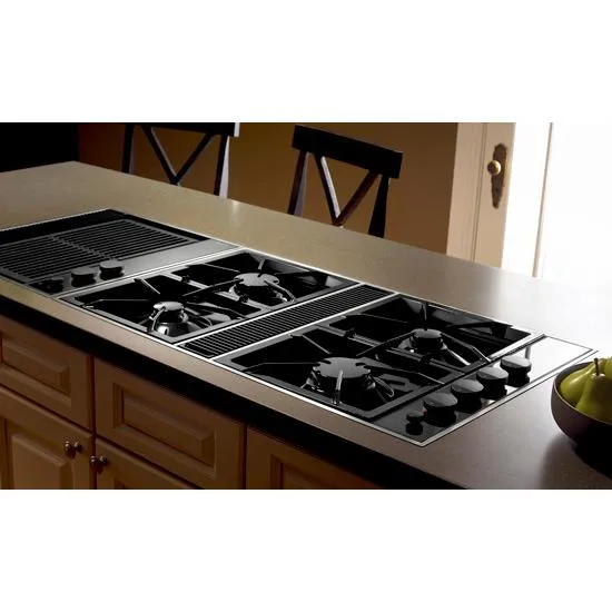 Jennair CVGX2423B Expressions Collection Gas Downdraft Cooktop, 34"