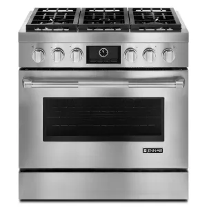 Jennair JDRP436WP Pro-Style 36" Dual-Fuel Range With Multimode Convection