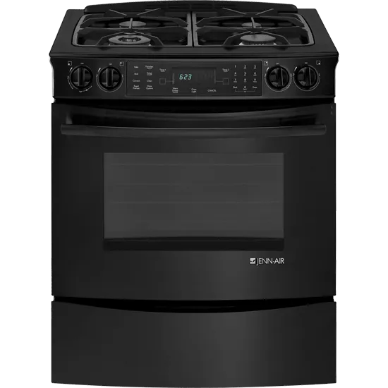 Jennair JDS8850CDB Slide-In Dual-Fuel Range With Convection, 30"