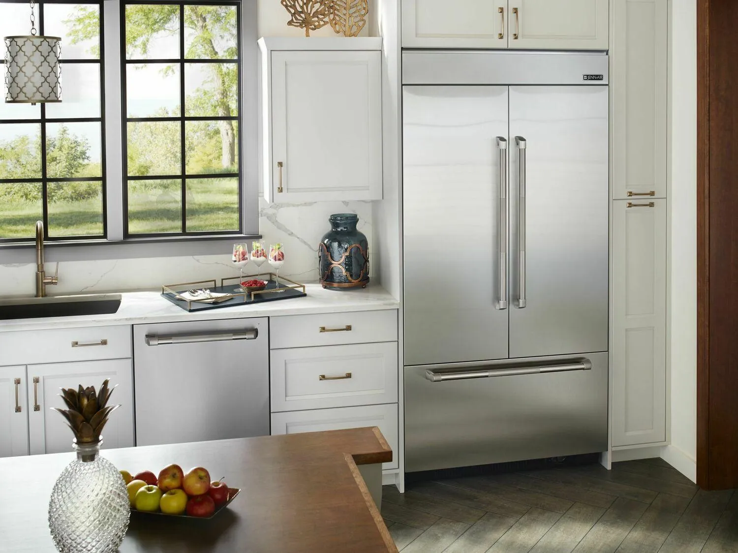 Jennair JDTSS246GP Pro-Style 24 Built-In Trifecta&#8482; Dishwasher, 38Dba - Pro Style Stainless