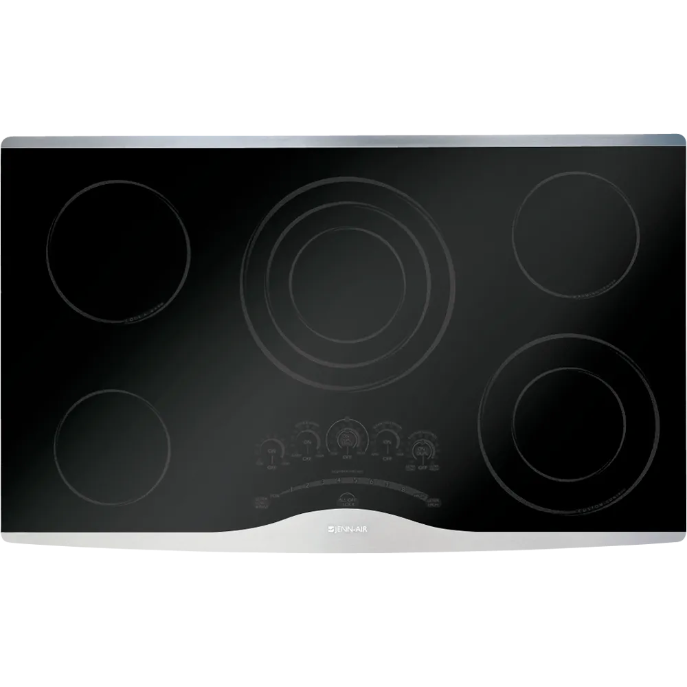 Jennair JEC0536ADS 36" Electric Radiant Cooktop With Electronic Touch Control Cooktops Jenn-Air