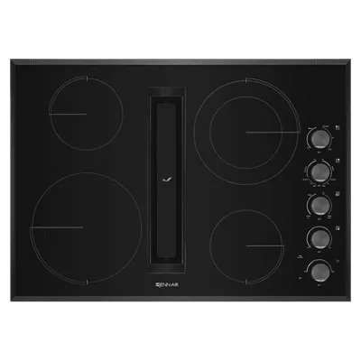 Jennair JED3430GB Black Floating Glass 30" Jx3 Electric Downdraft Cooktop