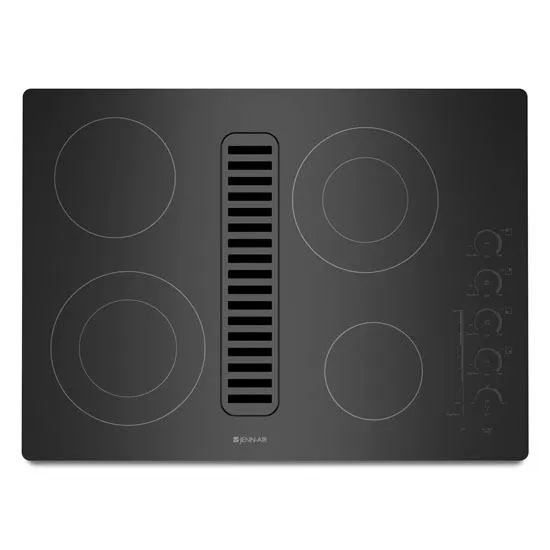 Jennair JED4430WB Jenn-Air Electric Radiant Downdraft Cooktop With Electronic Touch Control, 30" - Black