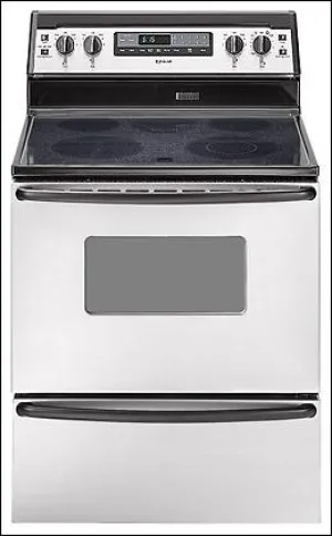 Jennair JER8855BAS Self-Clean Electric Range W/ Convection