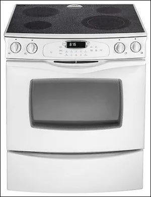 Jennair JES8750AAW Slide-In Electric Range