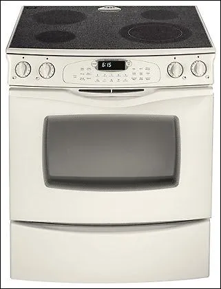 Jennair JES8850AAQ Slide-In Electric Convection Range