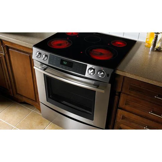 Jennair JES8850CAB Slide-In Electric Range With Convection, 30"