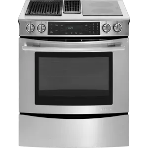 Jennair JES9750CAS Slide-In Modular Electric Downdraft Range, 30"