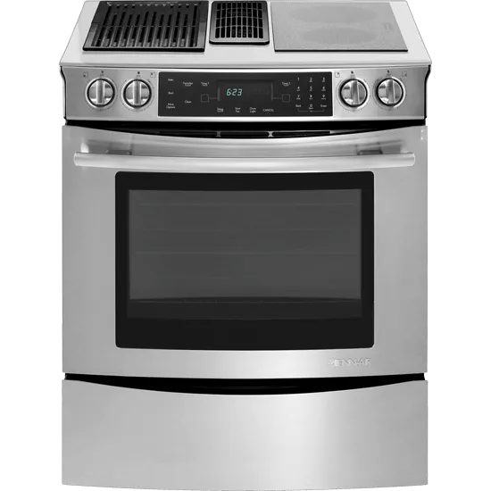 Jennair JES9750CAS Slide-In Modular Electric Downdraft Range, 30"