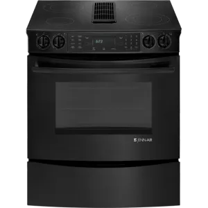 Jennair JES9800CAB Slide-In Electric Downdraft Range With Convection, 30"