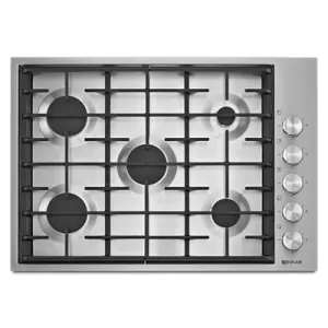 Jennair JGC7530BS Euro-Style 30" 5-Burner Gas Cooktop