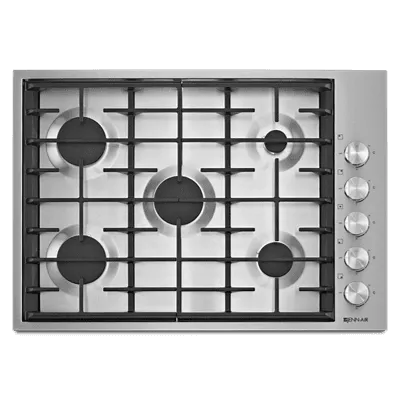 Jennair JGC7530BS Euro-Style 30" 5-Burner Gas Cooktop