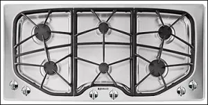 Jennair JGC8645BDS Jenn-Air 45" Gas Cooktop