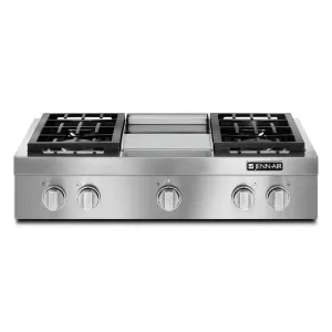 Jennair JGCP536WP Pro-Style 36" Gas Rangetop With Griddle