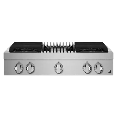 Jennair JGCP636HM Noir 36" Gas Professional-Style Rangetop With Grill