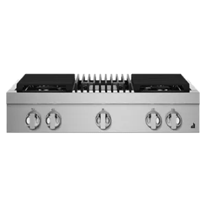 Jennair JGCP636HM Noir 36" Gas Professional-Style Rangetop With Grill