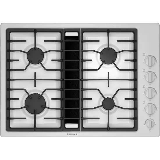 Jennair JGD3430WW Gas Downdraft Cooktop, 30"